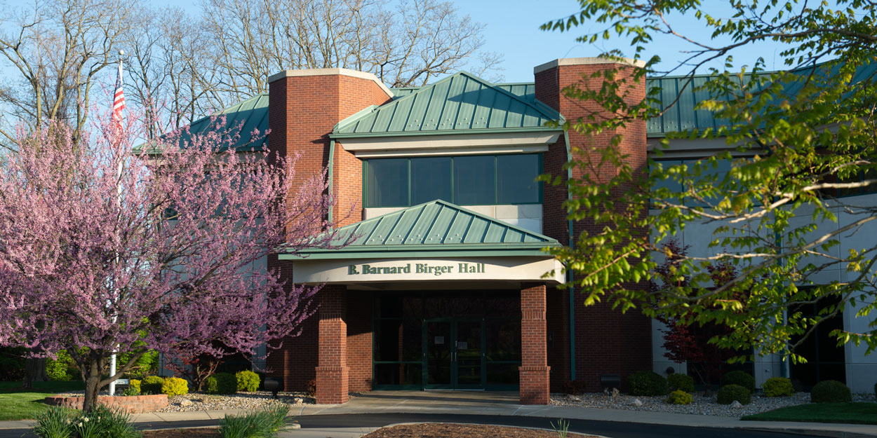 Exterior of Birger Hall